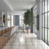 1905871-201f1 Плитка керамогранітна Lookback White LAP 894,6x894,6 Land Porcelanico