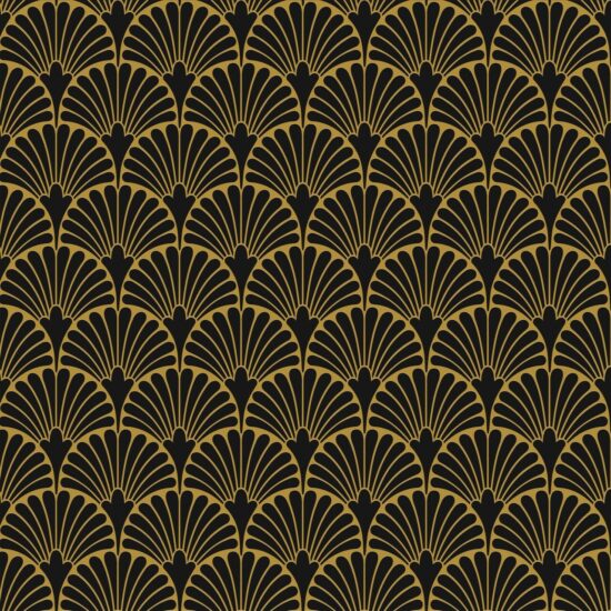1906965-1281c Плитка керамогранітна Art Deco Black Manhattan Natural 297,5x297,5x9,9 Aparici