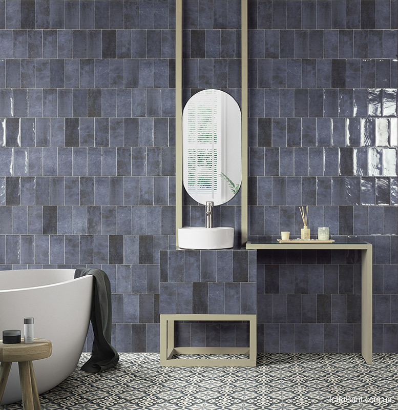 Плитка стінова Camden Azurro 100x200x8 Mainzu