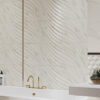 Плитка стінова Bliss Gold STR 300x600x9 Paradyz