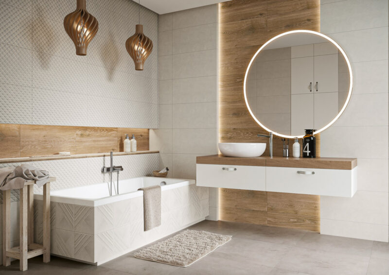 Плитка стінова Memories Grey 300x600x9 Paradyz