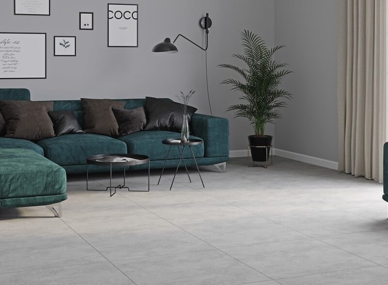 1917348-38364 Плитка керамогранітна GPTU 603 Light Grey 598x598x8 Cersanit