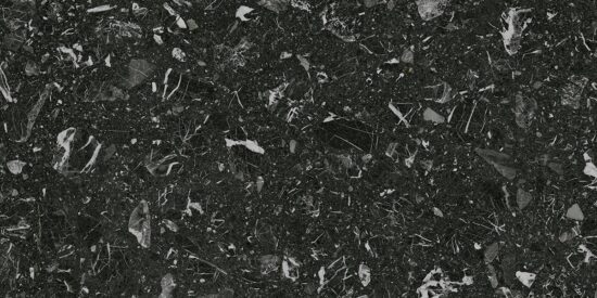 1928684-73359 Плитка керамогранітна 4ZLL Luna-R Negro 600x1200x11 Vives