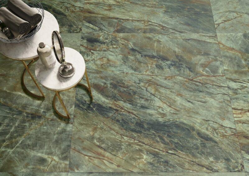 1929616-9170d Плитка керамогранітна Brazilian Quartzite Green RECT 597x1197x8 Cerrad