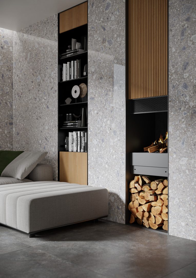 1930111-9f75c Плитка керамогранітна Modern Concrete Graphite SILKY CRISTAL LAP 797x1597x8 Cerrad