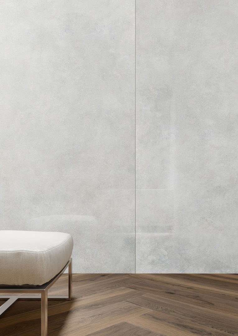 1930116-619dd Плитка керамогранітна Modern Concrete Silver SILKY CRISTAL LAP 1197x2797x6 Cerrad