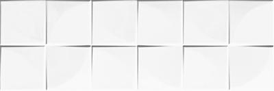 1930580-c5335 Плитка стінова White Glossy Quadra RECT 250x750x9 Konskie