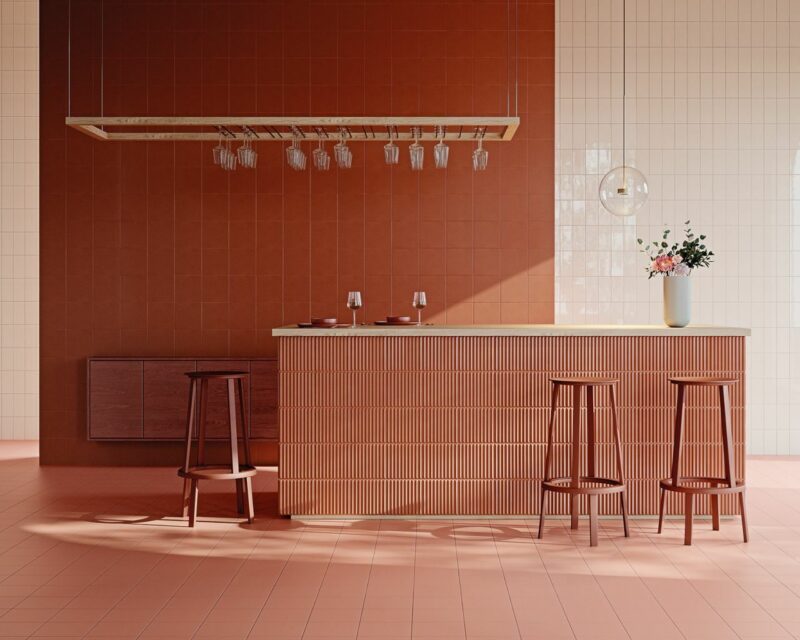1932472-f164b Декор Neve Creative Terracotta 98x98x6,5 Paradyz