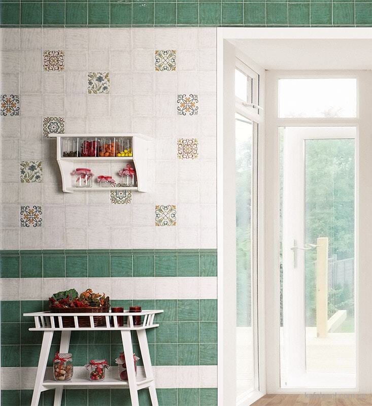 Фриз Torelo Calabria Menta 20x150 Mainzu