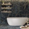 193548498-37092 Плитка керамогранітна MOС980 Mountain Stone Чорний RECT 600x1200x8 Golden Tile