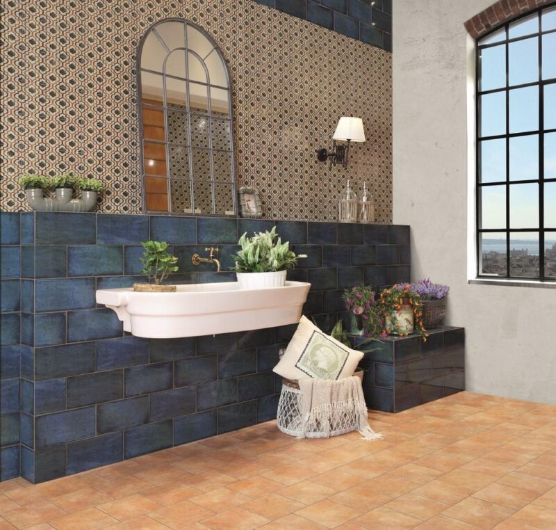 Фриз Torelo Catania Blu 30x300 Mainzu