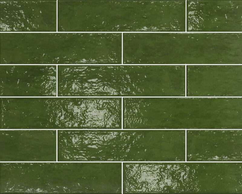 Плитка фасадна ʼPalette Green 74x300x9 Cerrad