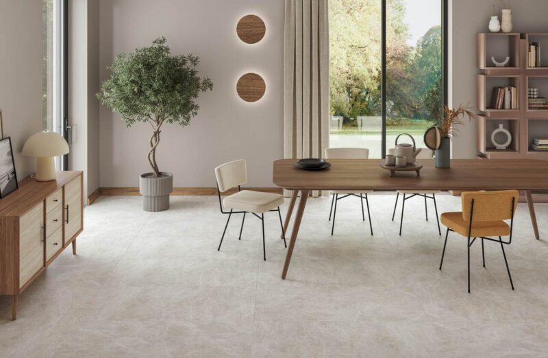 195272282-e4cc4 Плитка керамогранітна SEГ980 Sky Stone Кремовий RECT 600x1200x8 Golden Tile