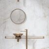 Плитка керамогранітна Cristal Champagne Crema SZKL RECT MAT 1198x1198x8 Paradyz