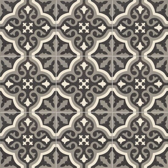 197786-8984c Плитка керамогранітна Centro Florentine Black 200x200x9 Mainzu