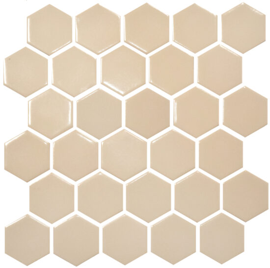 1d625-h-6018-beige-smoke Мозаїка HEXAGON H 6018 Biege Smoke 295х295х9 Кераміка Лео
