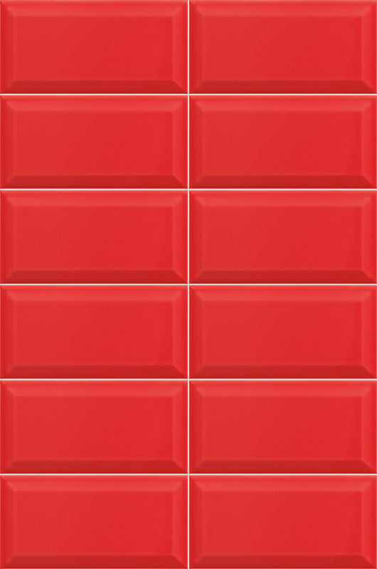 203249-adcd4 Плитка стінова Bissel Rojo 100x200 Mainzu