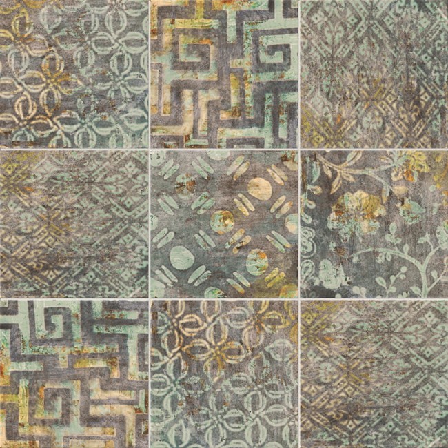 Декор Ravena Pietro Blu 200x200 Mainzu