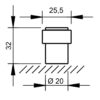20da1409cb-3_resize_1200x1200 Стопор Tupai 2617-153 чорний