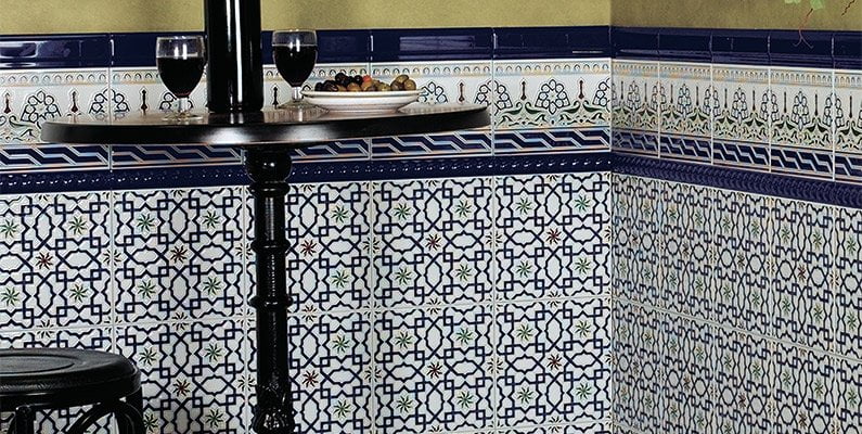 Фриз Moldura Cobalto 50x200 Mainzu