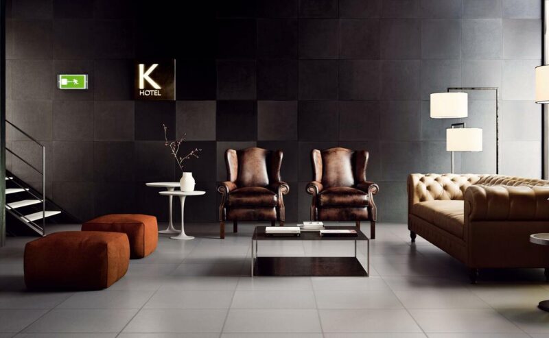 213150-412b4 Мозаїка Flexible Architecture A Black 300x300x12 Sant'agostino