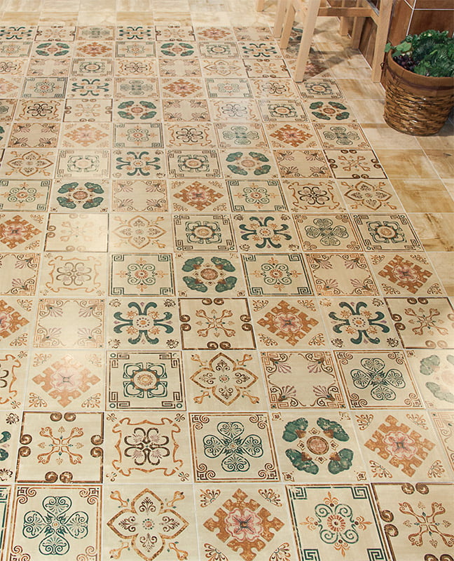 Плитка керамогранітна Pav Verona Decor 200x200x9 Mainzu