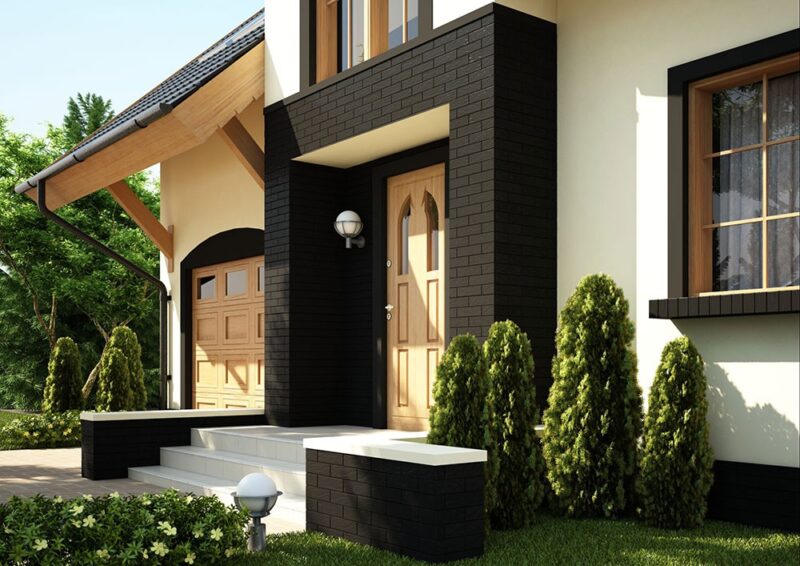 Підвіконник глазурований Nero 148x350x13 Cerrad