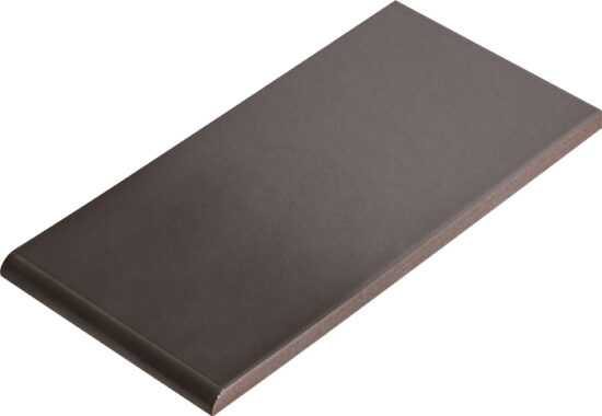 Підвіконник глазурований Szkliwiona Grafit 148x300x13 Cerrad