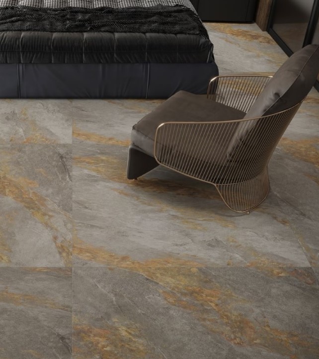 23906166-d4480 Плитка керамогранітна Auric Grey RECT 597x597x8 Cerrad