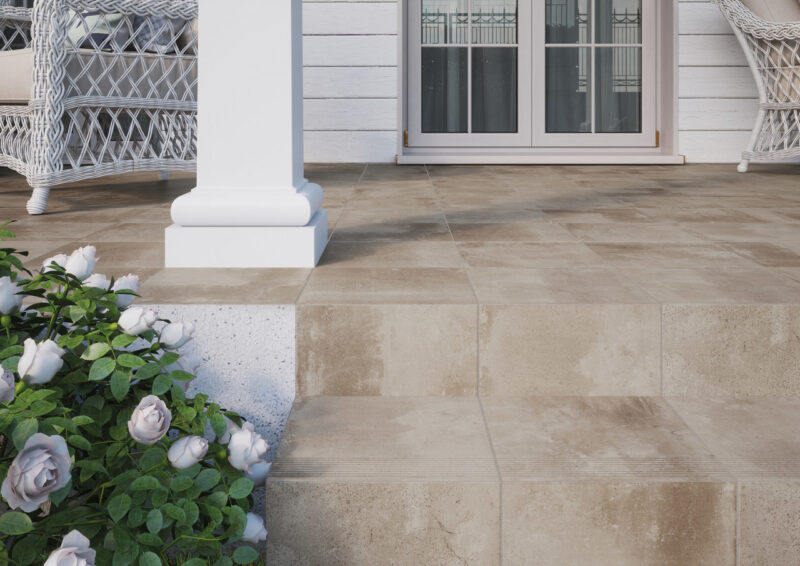 242024-29dba Сходинка пряма Piatto Sand 300x300x9 Cerrad