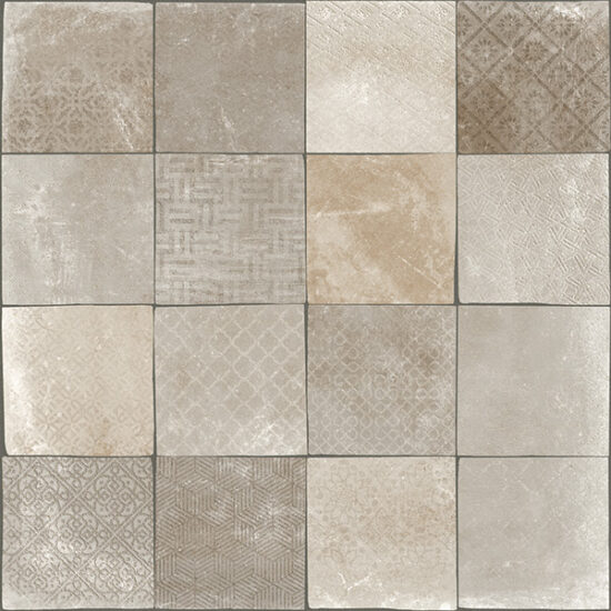 250919-ef910 Плитка керамогранітна Tempo Bessel-SPR Taupe RECT 593x593x10 Arcana