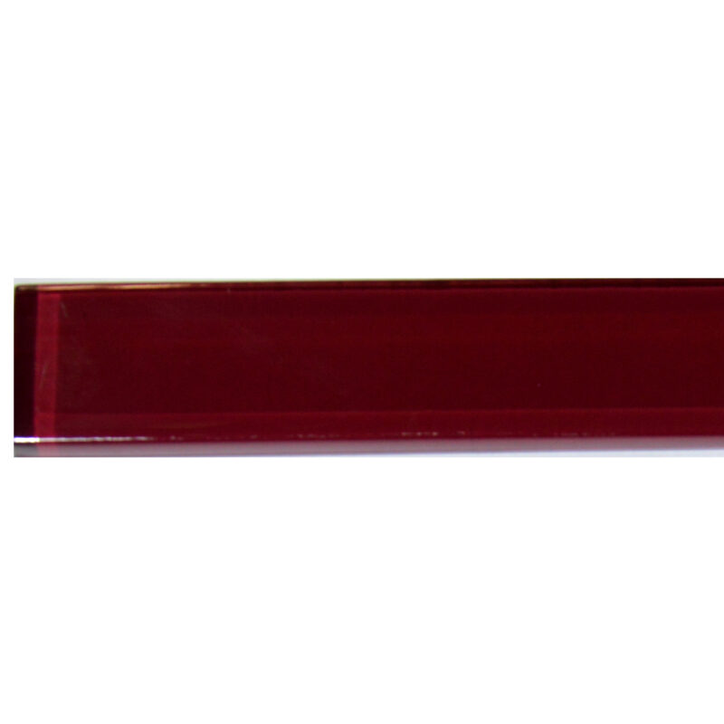 Фриз скляний GF 7501  garnet 25х750 Кераміка Лео  УКРАЇНА