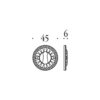 255e40d6d4-2_resize_1200x1200 Накладка Colombo Louis XVI KLU13BP-OLV BB лаков полір латунь проріз