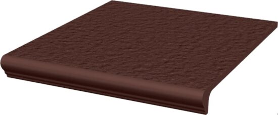 2705668-fdba3 Сходинка з капіносом пряма Natural Brown STR 300x330x11 Paradyz