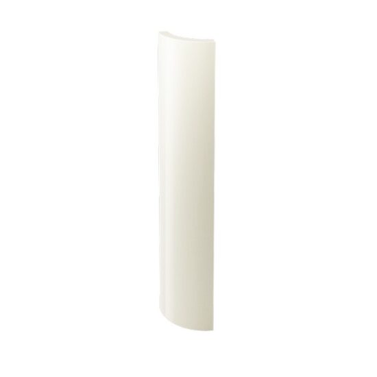 270796-ffa15 Вставка кутова Gamma Bianco Ksztaltka B Блиск 3x19,8 код 4230 Ceramika Paradyz