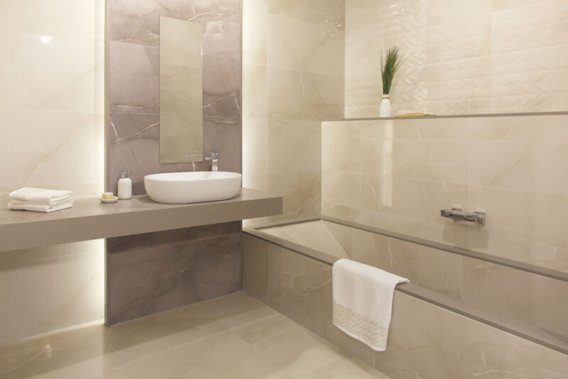Декор Passion R90 Twin Champagne 300x900 Azteca
