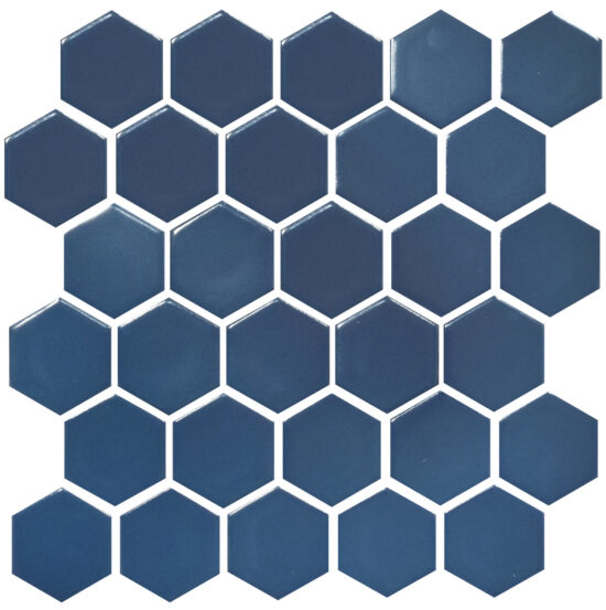 Мозаїка HEXAGON H 6008 Steel Blue 295х295х9 Кераміка Лео УКРАЇНА
