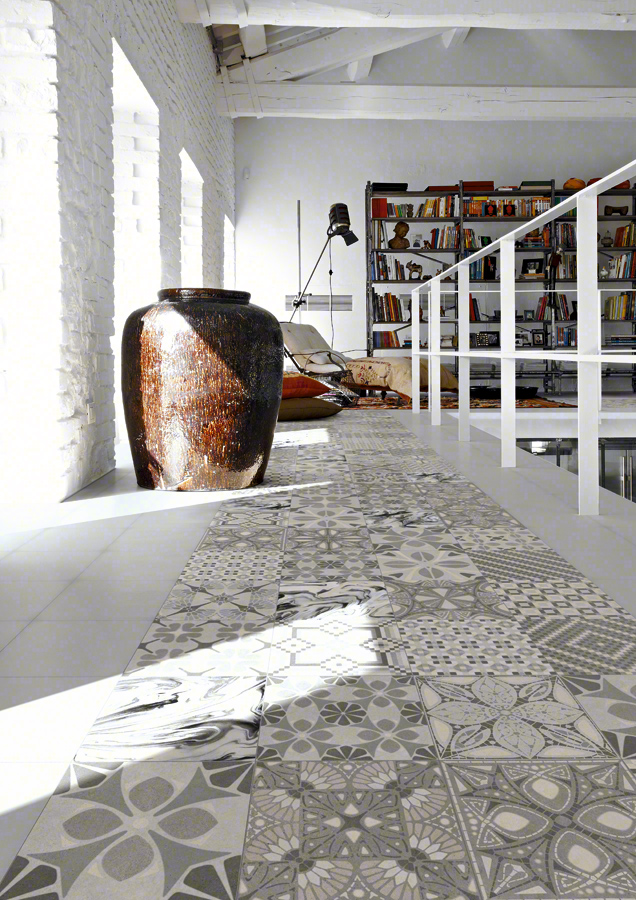 Плитка керамогранітна 1900 Gris 200x200x8 Vives