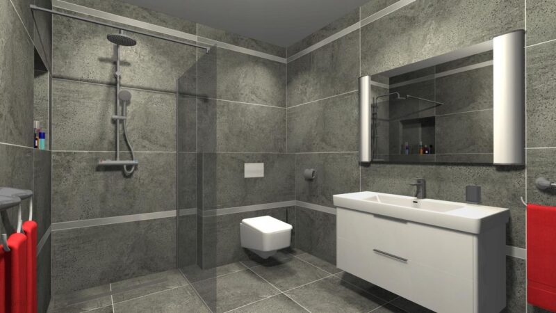 293729-867d0 Плитка керамогранітна Newstone Graphite 598x1198x8 Opoczno