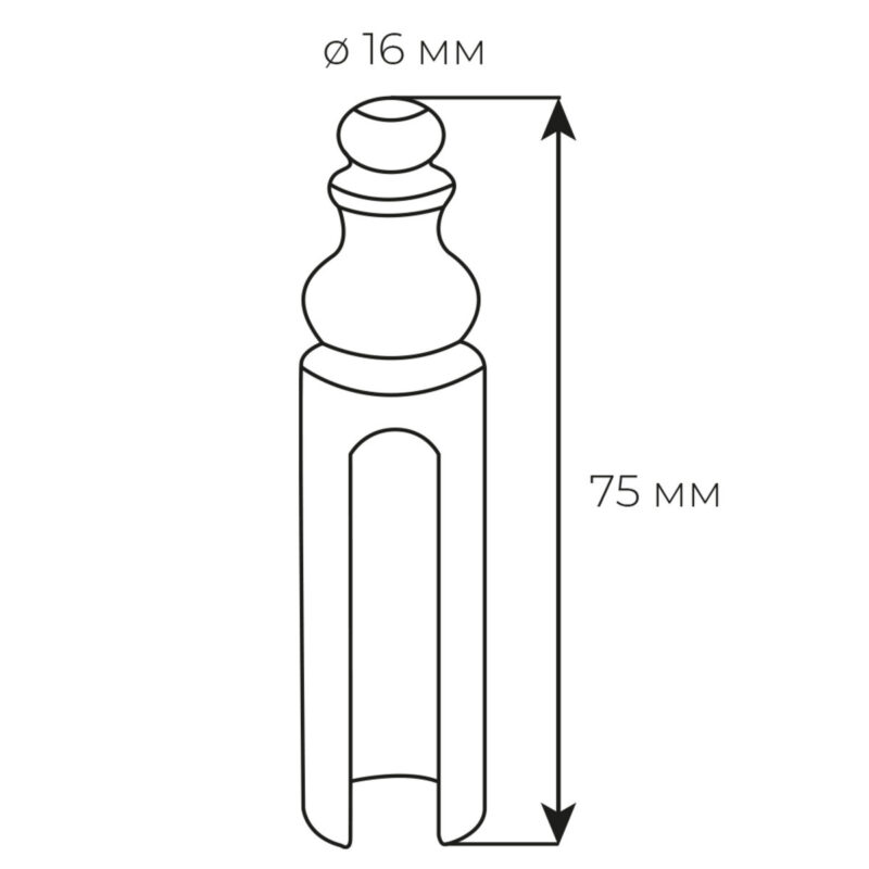 29b1a84271-2_resize_1200x1200 Ковпачок Comit античне залізо верхівка фігурна D16