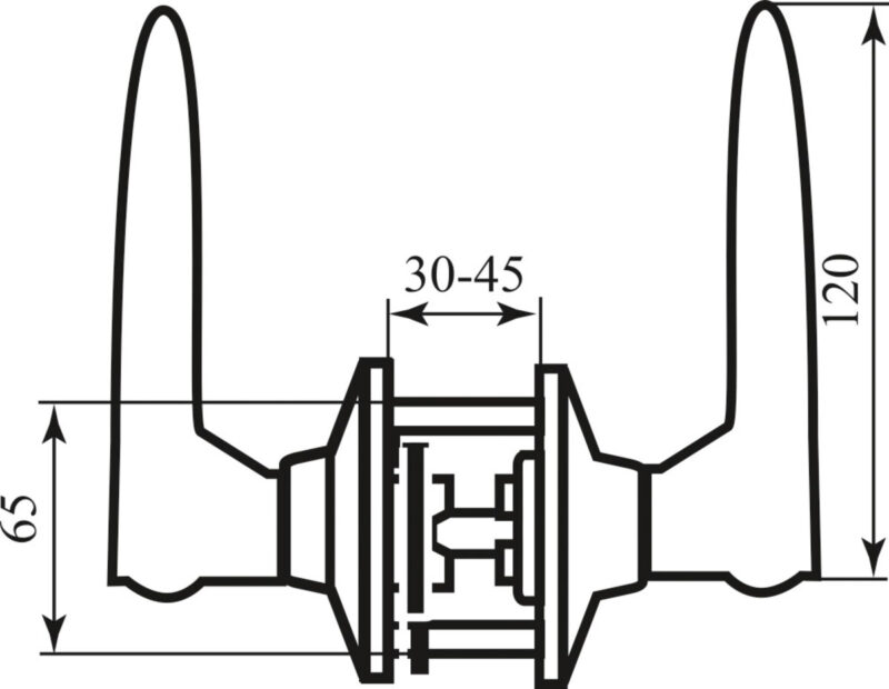 2e39592900-2_resize_1200x1200 Ручка замок 878 SB мат латунь кл.