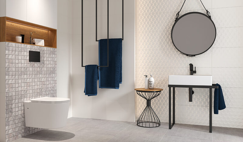 Мозаїка пресована Harmony Grys (4,8x4,8) 29,8x29,8 код 7087 Ceramika Paradyz