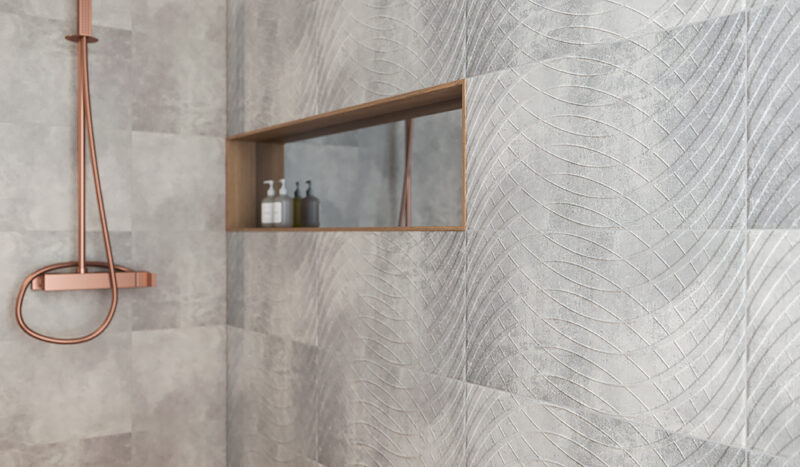 Плитка стінова Harmony Grys A STR 300x600x9 Paradyz