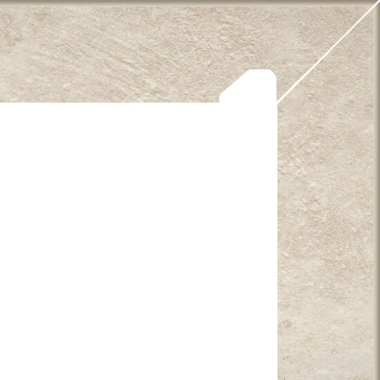307804-028d3 Цоколь Scandiano Beige Правий 2 ел 8,1x30 код 5809 Ceramika Paradyz