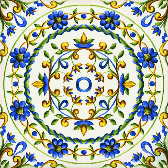 317189-bf517 Декор CSAFMXLU20 Fiore Mix Luc 200x200x10 Sant'agostino
