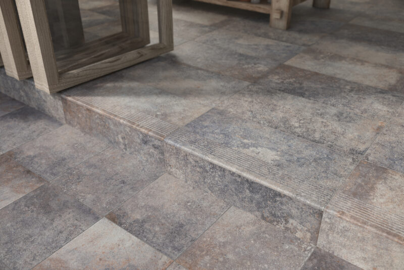 Сходинка пряма Viano Grys 30x60 код 0537 Ceramika Paradyz