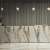 Плитка керамогранітна Calacatta Gold RECT POL 600x1200x10 Stargres