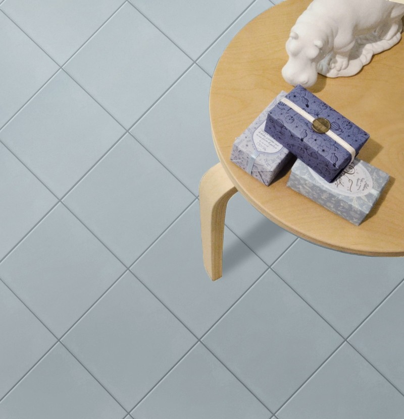 Плитка керамогранітна 1900 Celeste 200x200x8 Vives