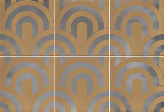 Декор Hanami Takada Caramelo Plata 230x335x9,1 Vives