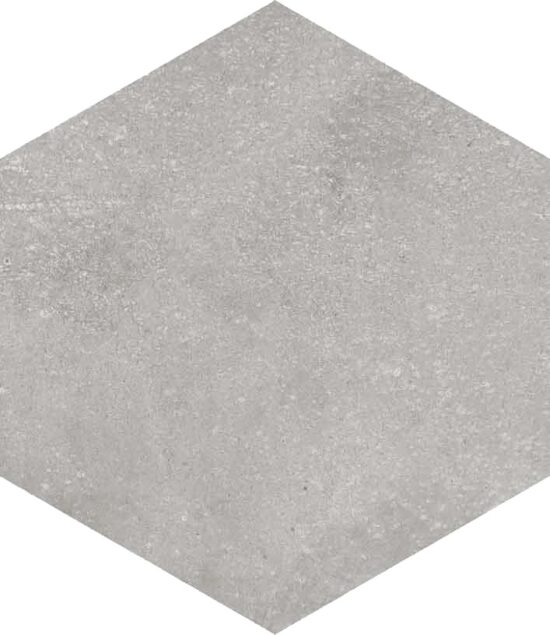 342346-bb4c6 Плитка керамогранітна Hexagono Rift Cemento 230х266x9 Vives